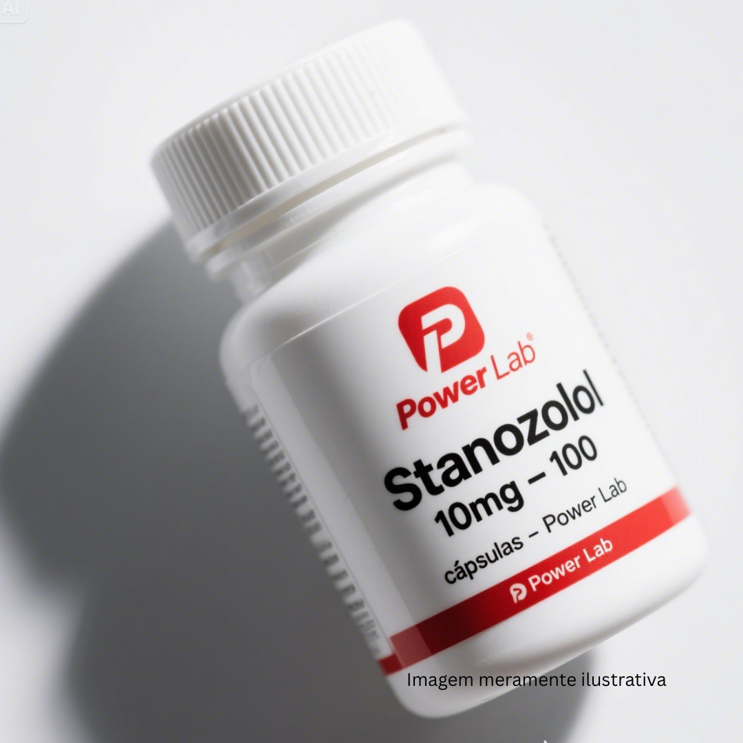 Stanozolol 10mg / 100 cápsulas – Power Lab
